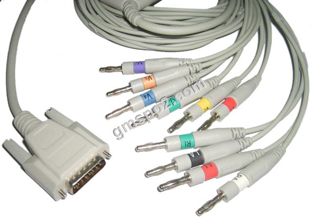 بيوكارينيهون كوهدن EKG كابل Banana.jpg