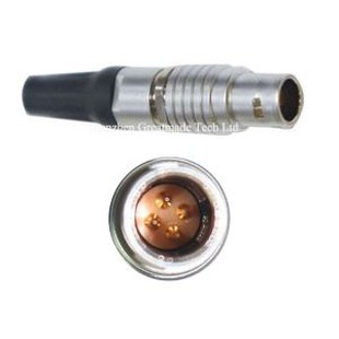 4 دبابيس 0B المعادن الطيران موصل كهربائي ، موصل ذكر أنثى كابل صغير ، التعميم دفع سحب المكونات المقبس