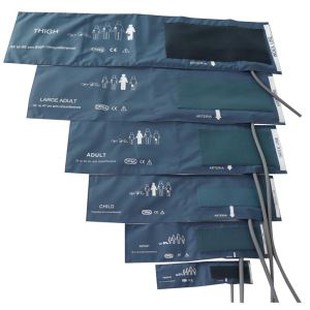 NIBP الكفة أنبوب واحد