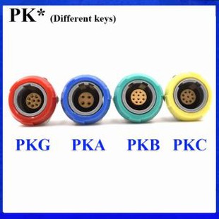 موصل الطبية PKG PKA PKB PKC 2-10Pin 14 دبوس 1P المقبس 0 40 60 80 درجة المقبس اثنين مفتاح