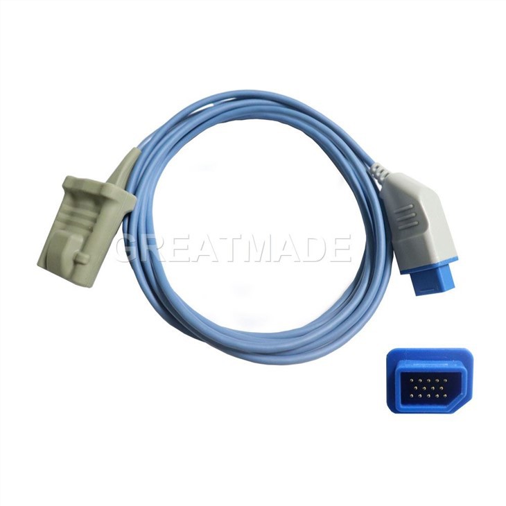 مستشعر مشبك الإصبع للبالغين ، 14 سنًا ، L=3M (متوافق مع Nihon Kohden) OEM TL-201T +